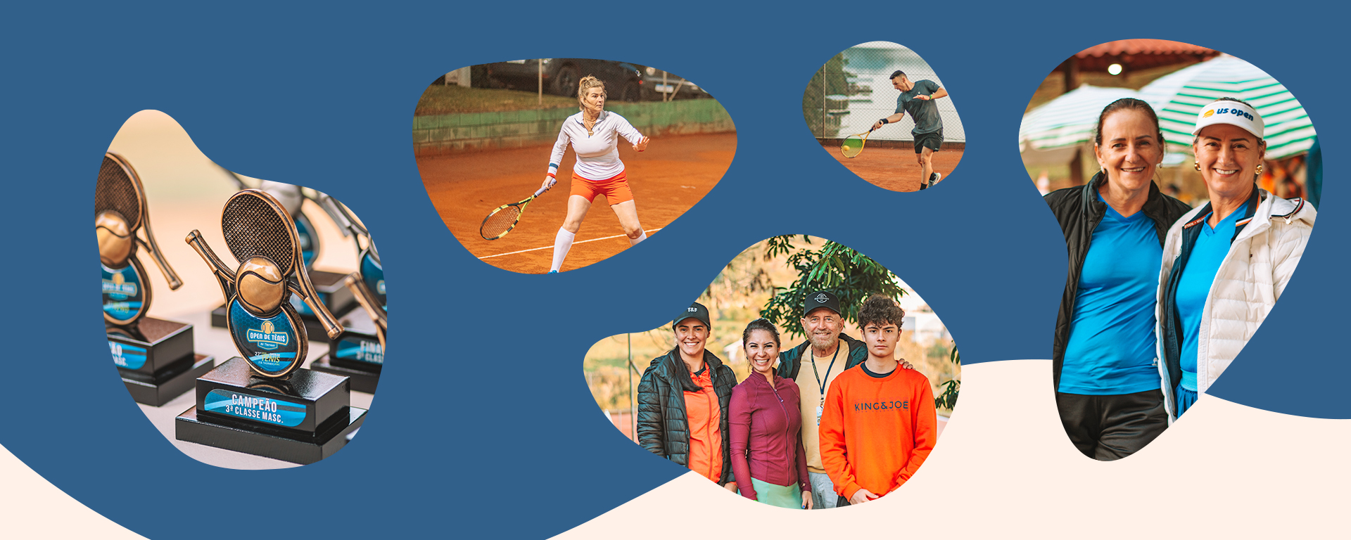 Open de Tênis: momentos de diversão e descontração